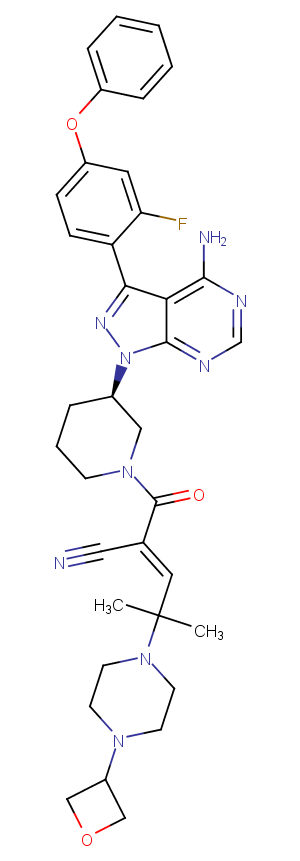 Rilzabrutinib Chemical Structure