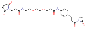 Mal-amido-PEG2-C2-amido-Ph-C2-CO-AZD