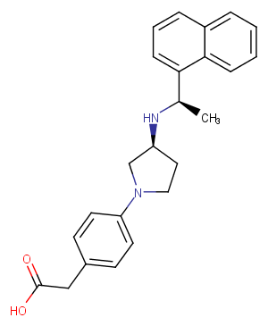 Evocalcet Chemical Structure