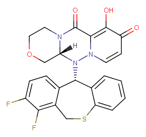 Baloxavir Chemical Structure