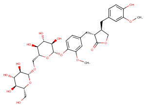 Matairesinol 4′-O-β-D-glucopyranoside