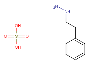 Phenelzine sulfate Chemical Structure