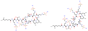 Colistin methanesulfonate sodium salt Chemical Structure