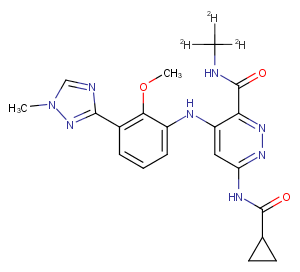 Deucravacitinib Chemical Structure