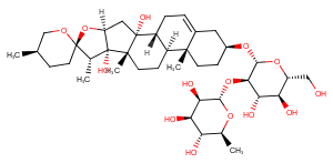 Ophiogenin 3-O-α-L-rhamnopyranosyl-(1→2)-β-D-glucopyranoside