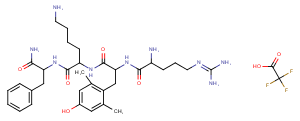 Elamipretide TFA Chemical Structure