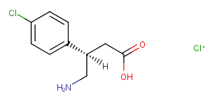 Baclofen hydrochloride