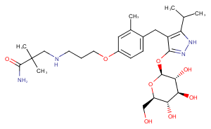 Mizagliflozin Chemical Structure