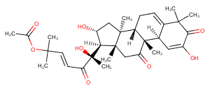 Cucurbitacin E Chemical Structure