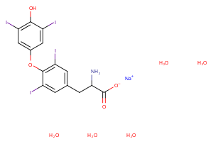 L-Thyroxine sodium salt pentahydrate