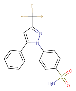 Desmethyl Celecoxib Chemical Structure