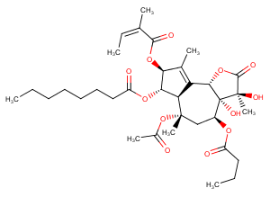 Thapsigargin Chemical Structure