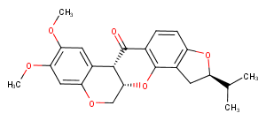 Dihydrorotenone Chemical Structure
