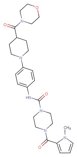 Pizuglanstat Chemical Structure
