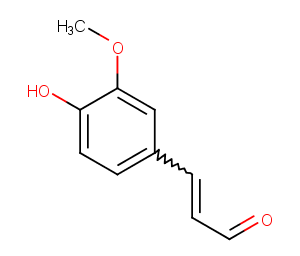 Coniferaldehyde Chemical Structure