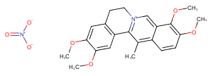 Dehydrocorydaline nitrate