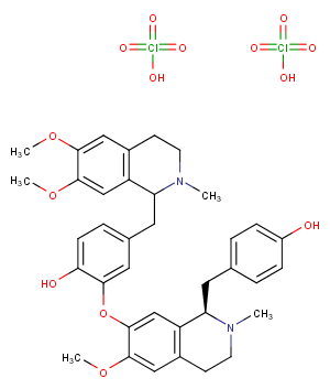 Liensinine diperchlorate Chemical Structure