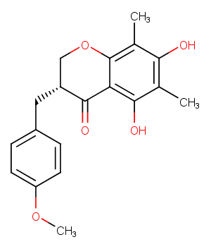 Methylophiopogonanone B Chemical Structure