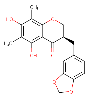 Methylophiopogonanone A Chemical Structure