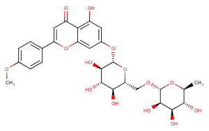 Linarin Chemical Structure