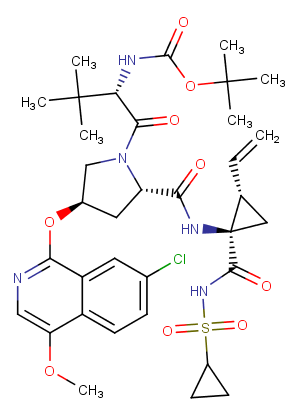 Asunaprevir Chemical Structure