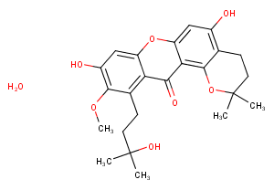 1-Isomangostin hydrate Chemical Structure