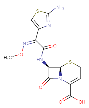 Ceftizoxime Chemical Structure