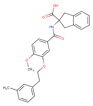 Edg-2 receptor inhibitor 1