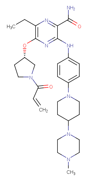 Naquotinib Chemical Structure