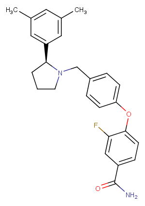 Aticaprant Chemical Structure