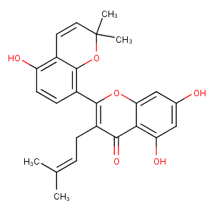 Kuwanon A Chemical Structure