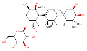 Kaji-ichigoside F1 Chemical Structure