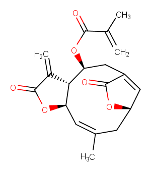Isodeoxyelephantopin Chemical Structure