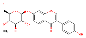 4''-methyloxy-Daidzin Chemical Structure