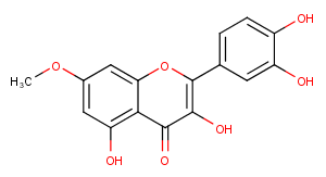 Rhamnetin Chemical Structure