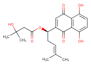 Beta-Hydroxyisovalerylshikonin