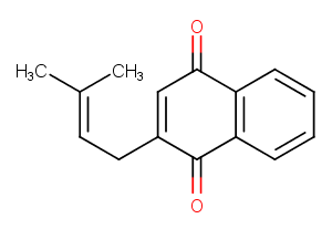 Deoxylapachol Chemical Structure