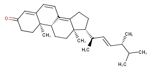 Ergosta-4,6,8(14),22-tetraen-3-one