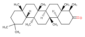 Friedelin Chemical Structure