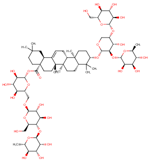 Hederacolchiside E Chemical Structure