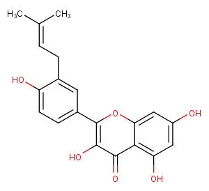 Isolicoflavonol Chemical Structure