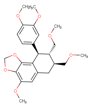 Hypophyllanthin Chemical Structure