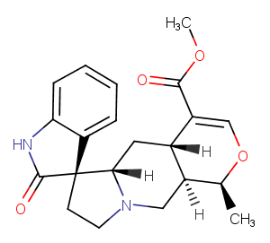 Mitraphylline Chemical Structure