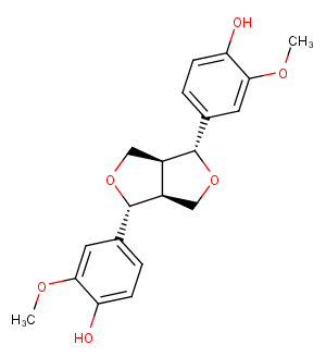 (-)-Pinoresinol