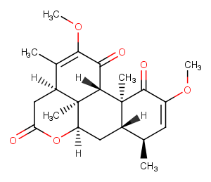 Quassin Chemical Structure