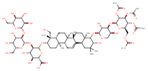 Soyasaponin Ab Chemical Structure