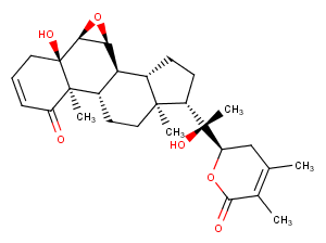 Withanolide A Chemical Structure