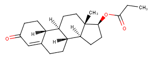 Nandrolone propionate Chemical Structure