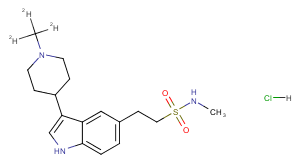 Naratriptan D3 Hydrochloride Chemical Structure