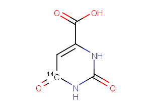Orotic acid-6-C14 Chemical Structure